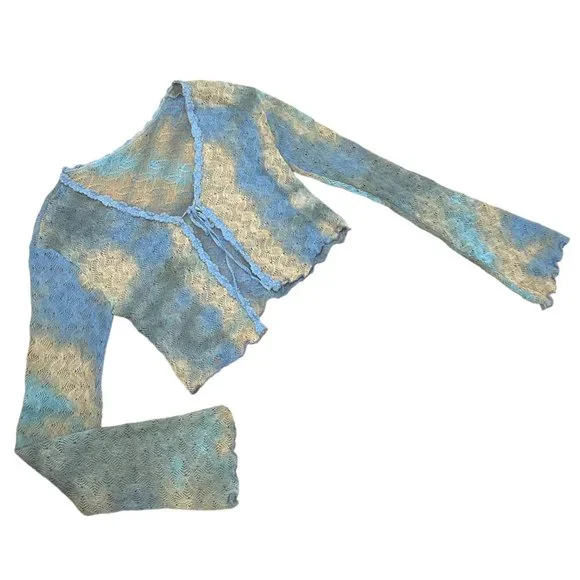 Ojos Korea Fairy Core Lace Cardigan - Picture 2 of 4